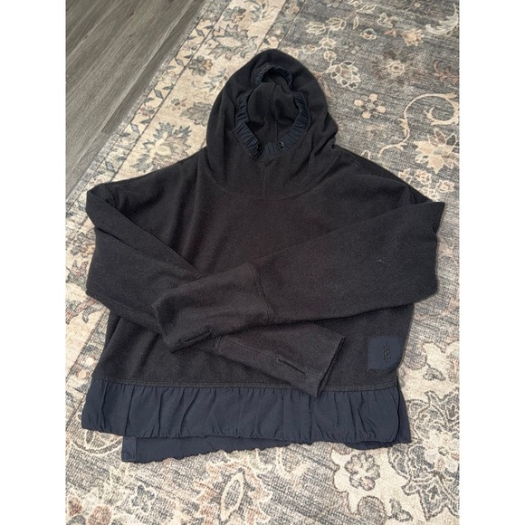 Free People Tops - FP Movement Free People Black Fleece Hoodie Sweatshirt